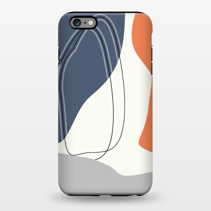 iPhone 6/6s plus StrongFit Chasing Shapes Minimal Art by Creativeaxle