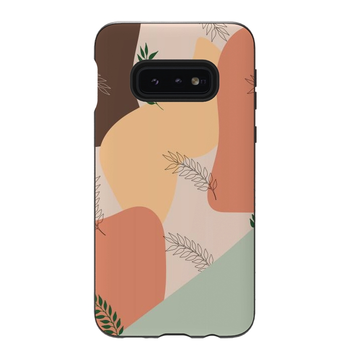 Galaxy S10e StrongFit Summer Abstract Minimal Art by Creativeaxle