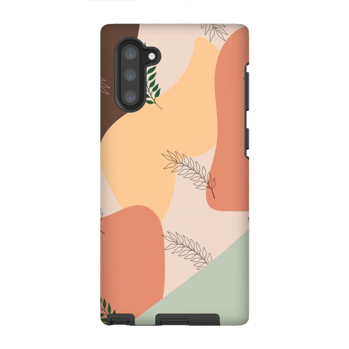 Galaxy Note 10 StrongFit Summer Abstract Minimal Art by Creativeaxle