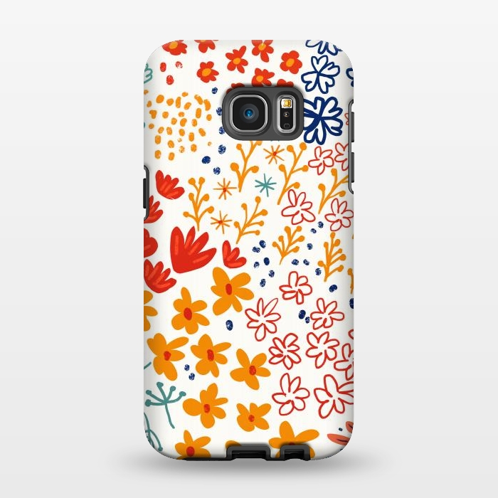 Galaxy S7 EDGE StrongFit My Soul Made Meadow Flowers by Uma Prabhakar Gokhale