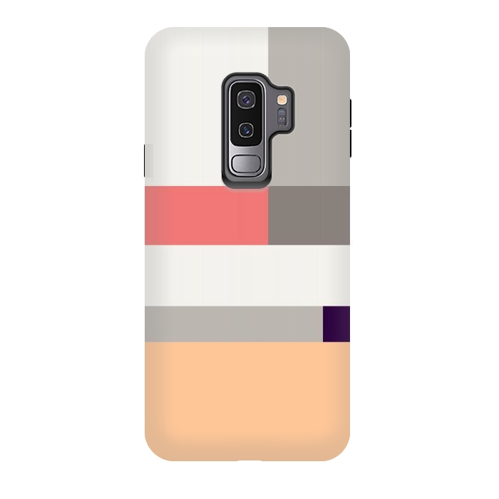 Galaxy S9 plus StrongFit Colors in Block Minimal Art by Creativeaxle