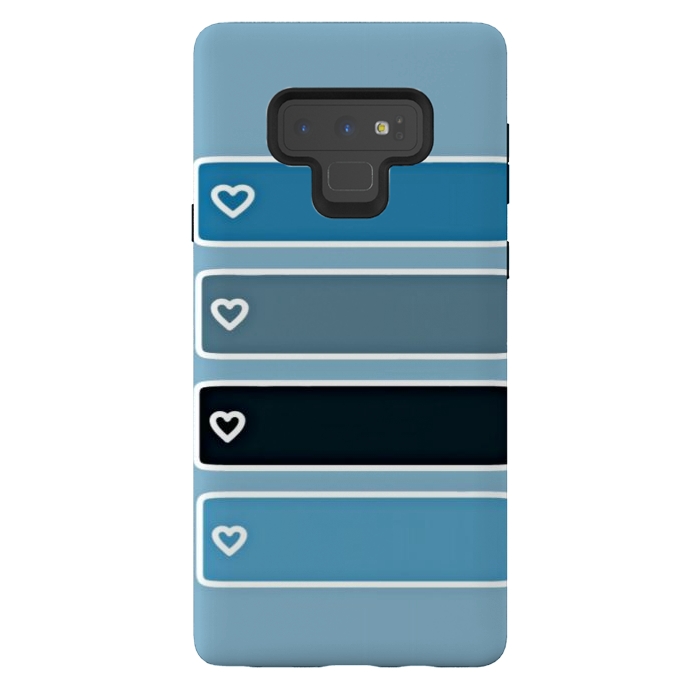 Galaxy Note 9 StrongFit Blue bar by CAS