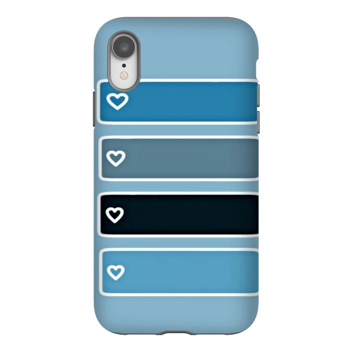 iPhone Xr StrongFit Blue bar by CAS
