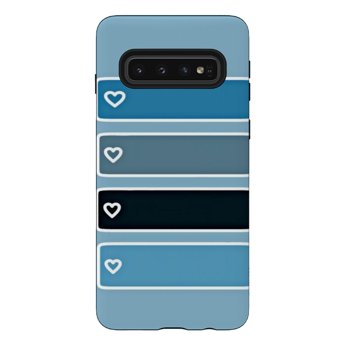 Galaxy S10 StrongFit Blue bar by CAS