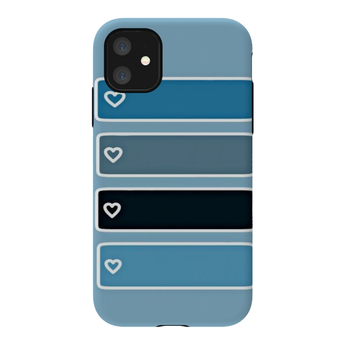 iPhone 11 StrongFit Blue bar by CAS