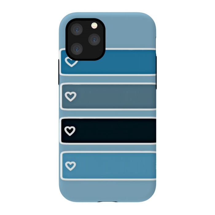 iPhone 11 Pro StrongFit Blue bar by CAS
