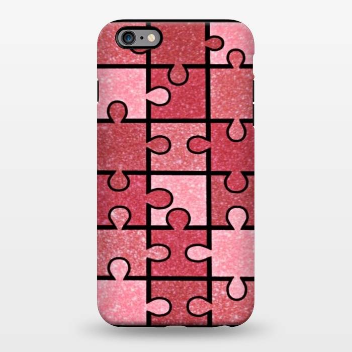 iPhone 6/6s plus StrongFit Pink puzzle by CAS