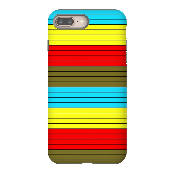 iPhone 7 plus StrongFit Multiple Colored by TMSarts