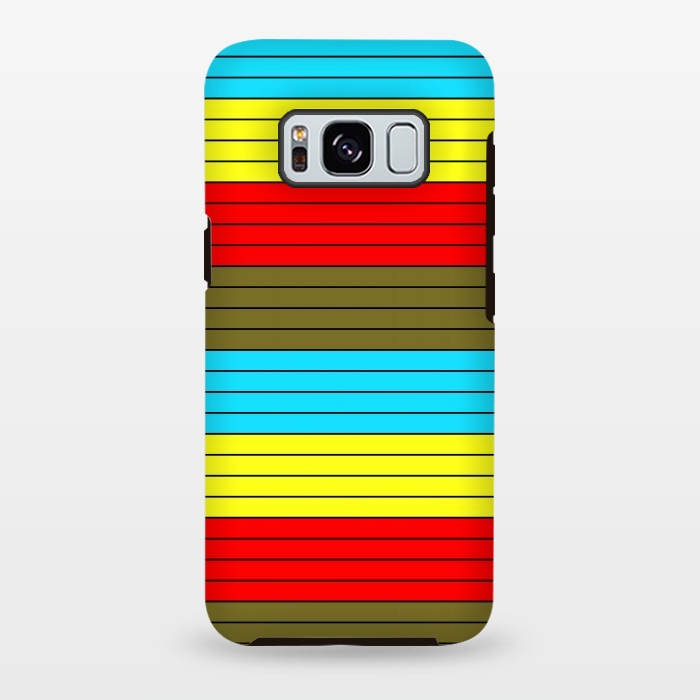 Galaxy S8 plus StrongFit Multiple Colored by TMSarts