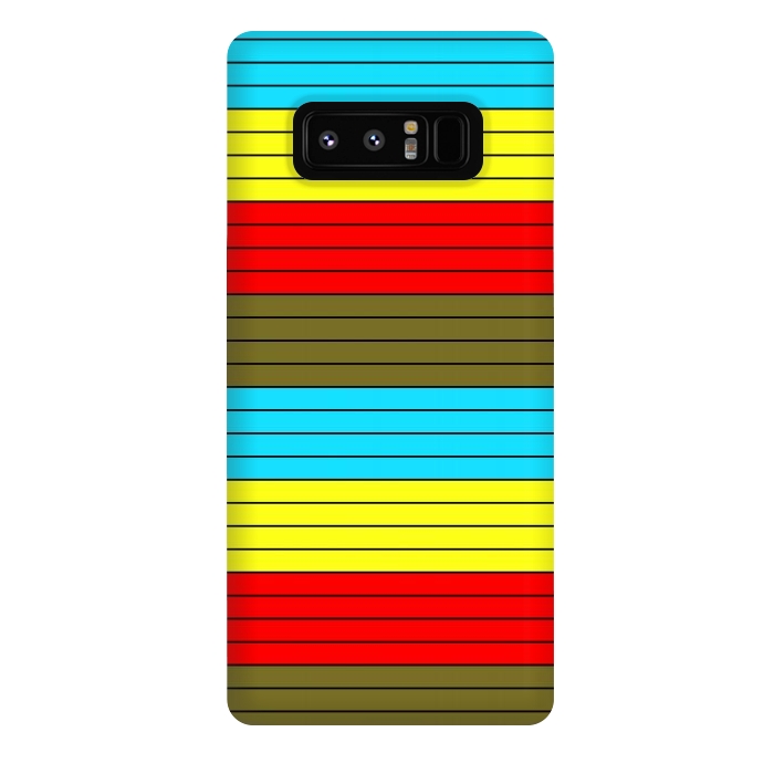 Galaxy Note 8 StrongFit Multiple Colored by TMSarts