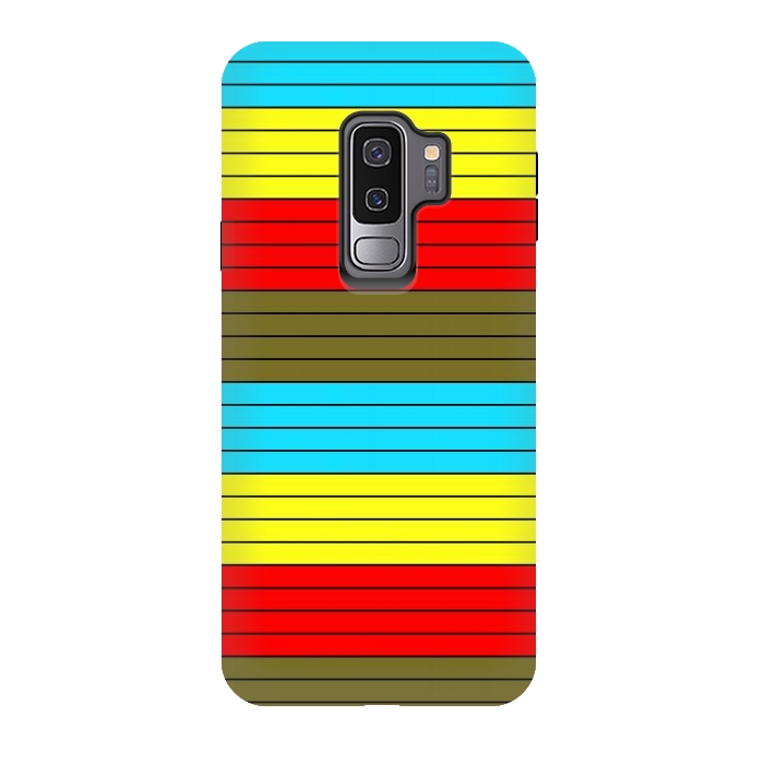 Galaxy S9 plus StrongFit Multiple Colored by TMSarts