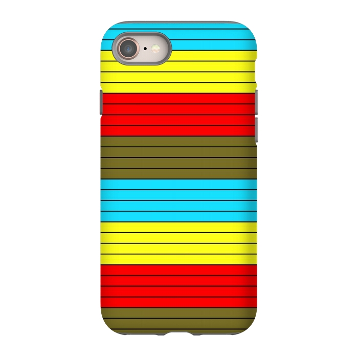 iPhone 8 StrongFit Multiple Colored by TMSarts