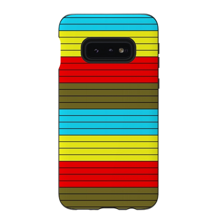 Galaxy S10e StrongFit Multiple Colored by TMSarts