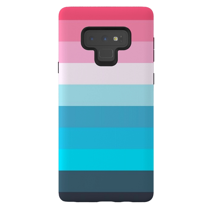 Galaxy Note 9 StrongFit Retro Beach by TMSarts