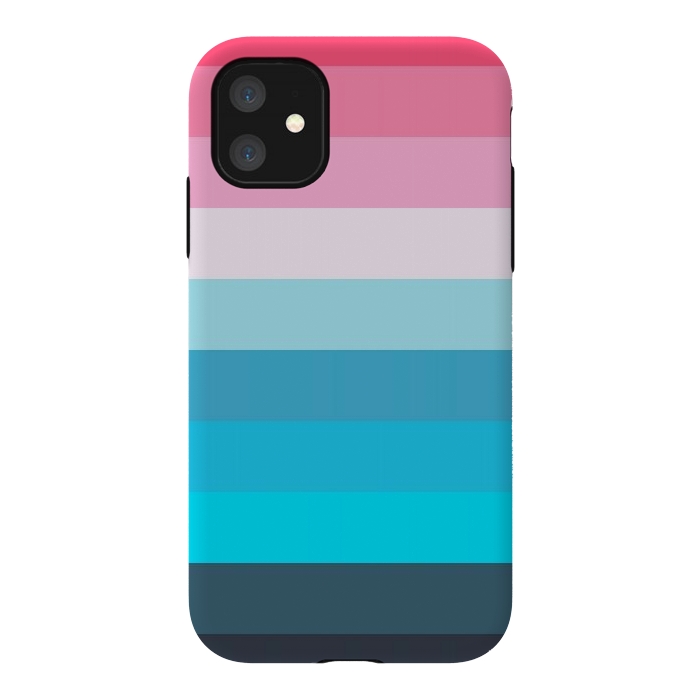 iPhone 11 StrongFit Retro Beach by TMSarts