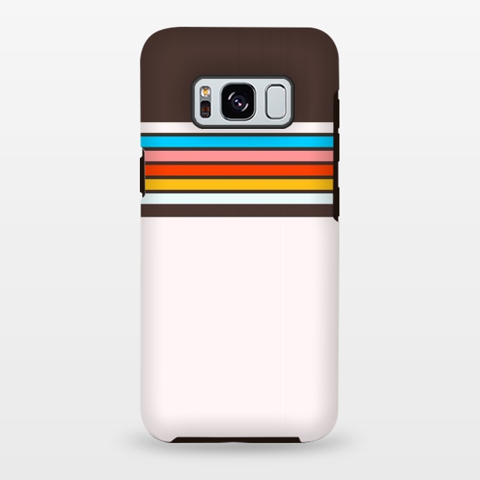 Galaxy S8 plus StrongFit Vintage Stripes by TMSarts