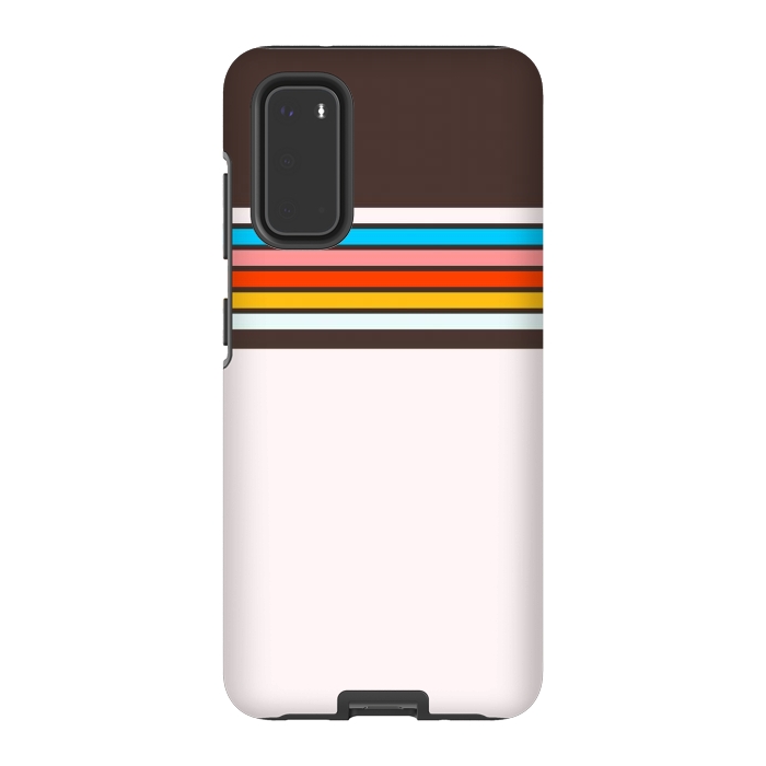 Galaxy S20 StrongFit Vintage Stripes by TMSarts