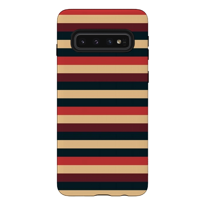 Galaxy S10 StrongFit Vintage Solid by TMSarts