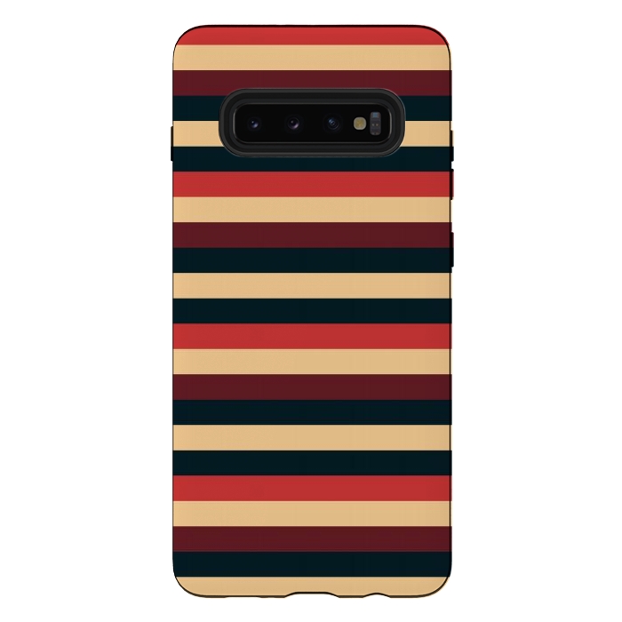 Galaxy S10 plus StrongFit Vintage Solid by TMSarts