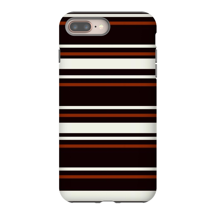 iPhone 7 plus StrongFit Classic Brown by TMSarts