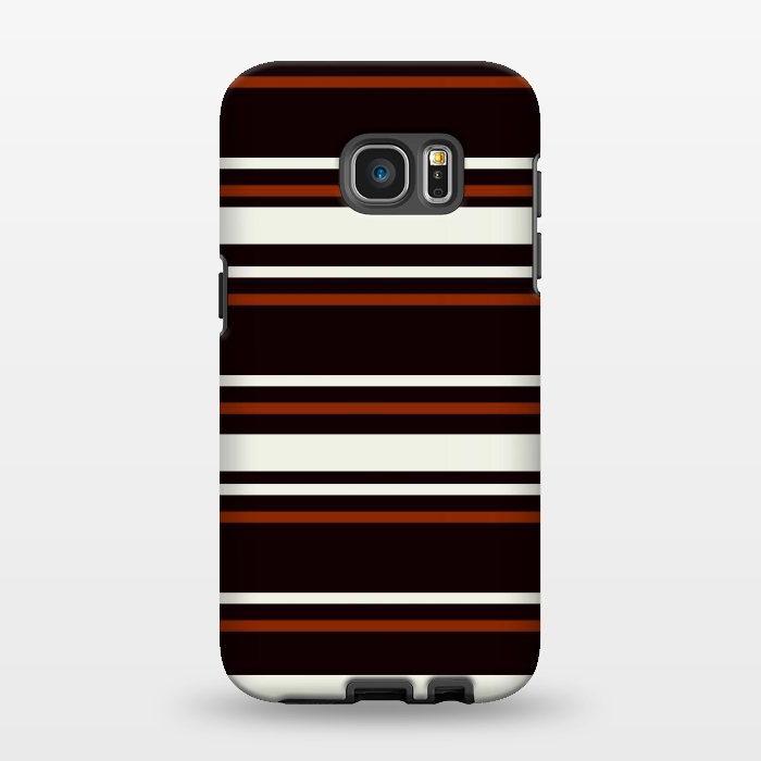Galaxy S7 EDGE StrongFit Classic Brown by TMSarts