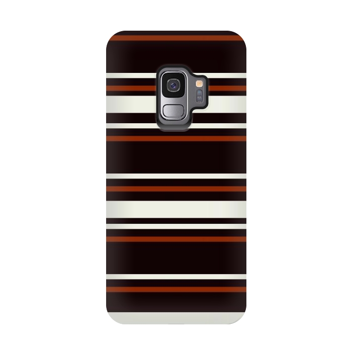 Galaxy S9 StrongFit Classic Brown by TMSarts
