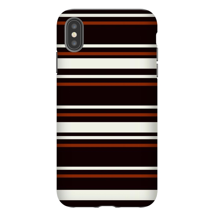 iPhone Xs Max StrongFit Classic Brown by TMSarts