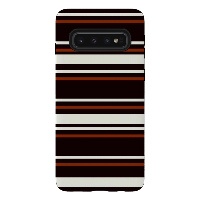 Galaxy S10 StrongFit Classic Brown by TMSarts