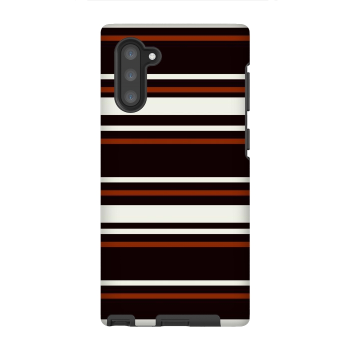 Galaxy Note 10 StrongFit Classic Brown by TMSarts