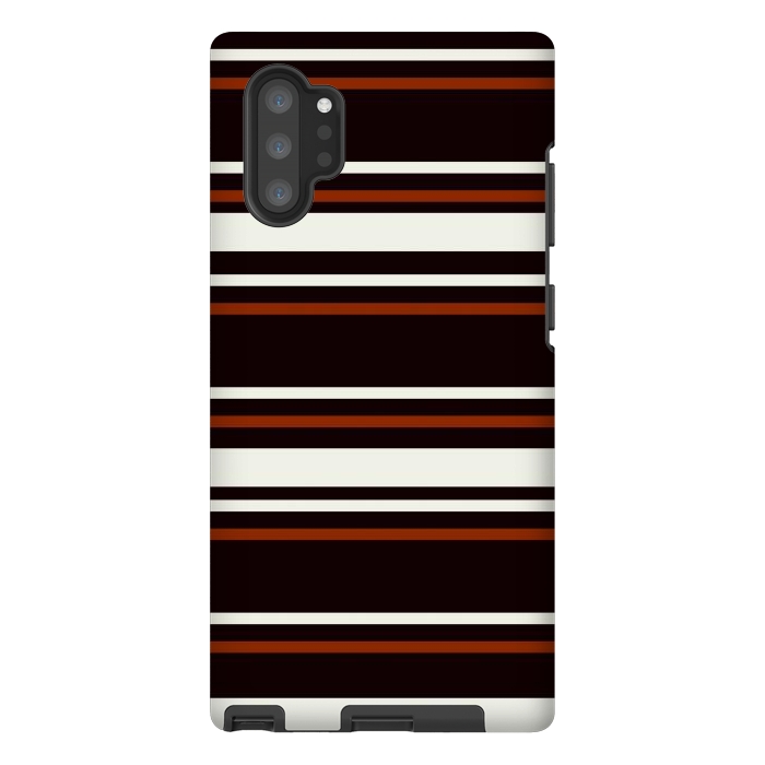 Galaxy Note 10 plus StrongFit Classic Brown by TMSarts