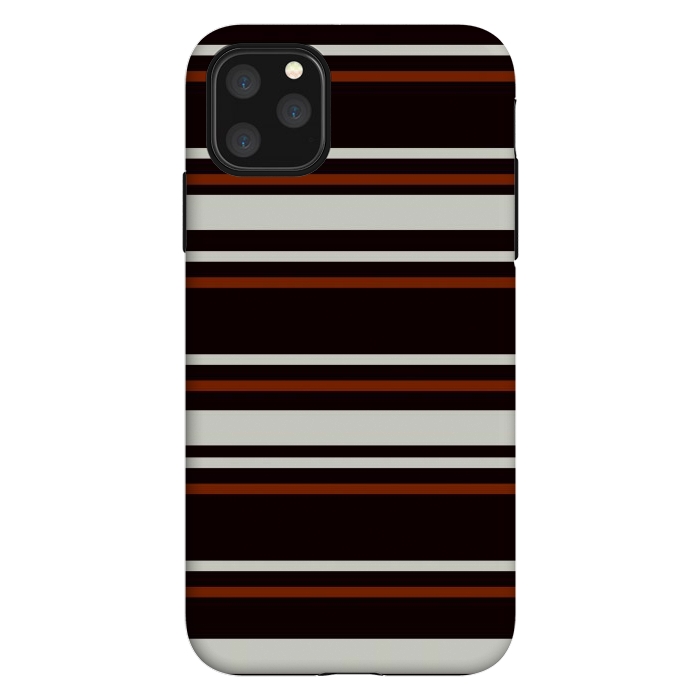 iPhone 11 Pro Max StrongFit Classic Brown by TMSarts