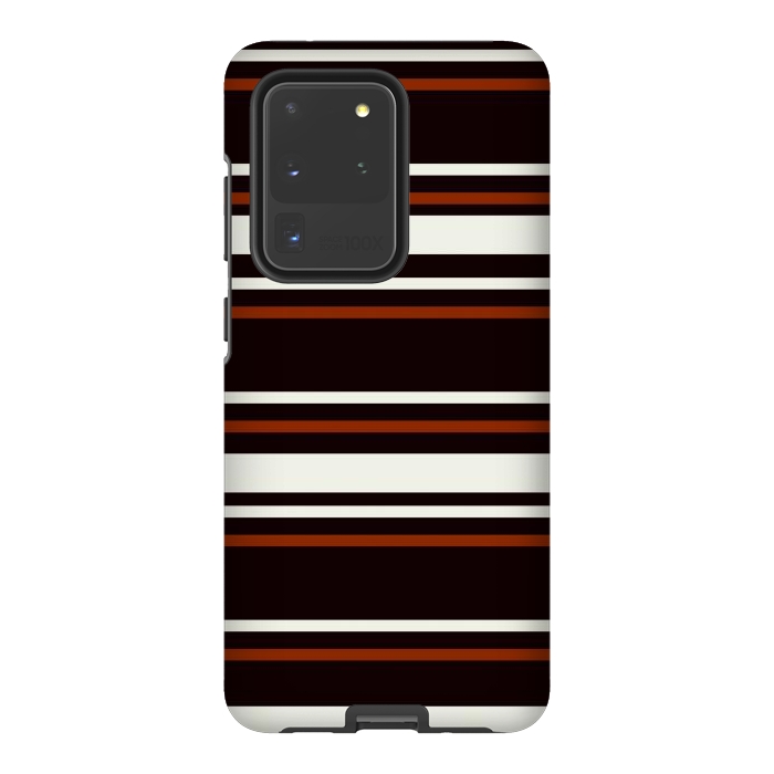 Galaxy S20 Ultra StrongFit Classic Brown by TMSarts