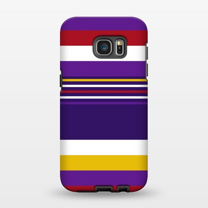 Galaxy S7 EDGE StrongFit Casual Purple by TMSarts