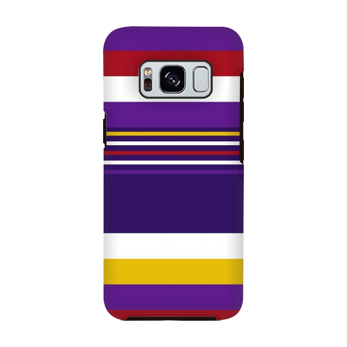 Galaxy S8 StrongFit Casual Purple by TMSarts