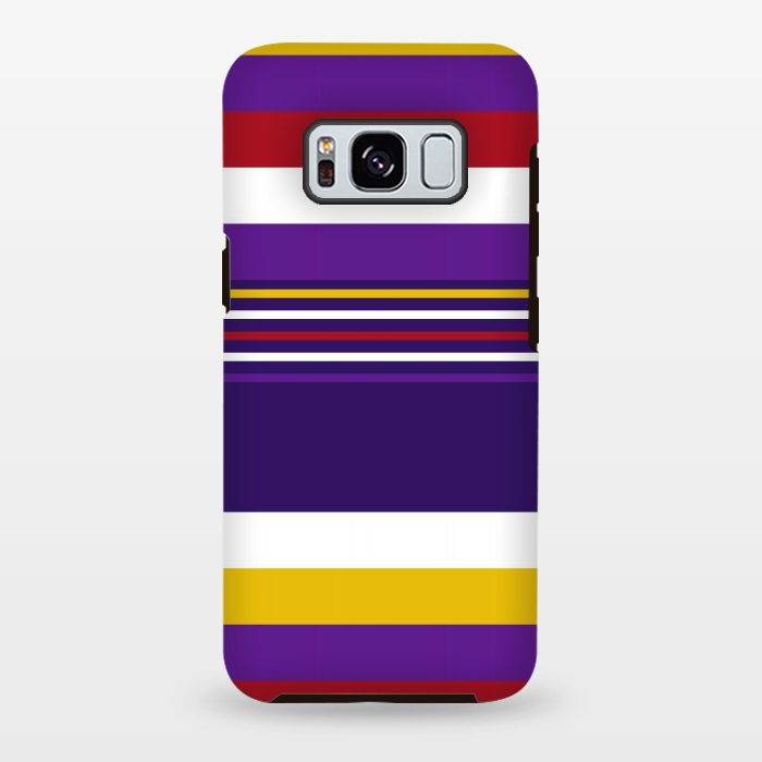 Galaxy S8 plus StrongFit Casual Purple by TMSarts