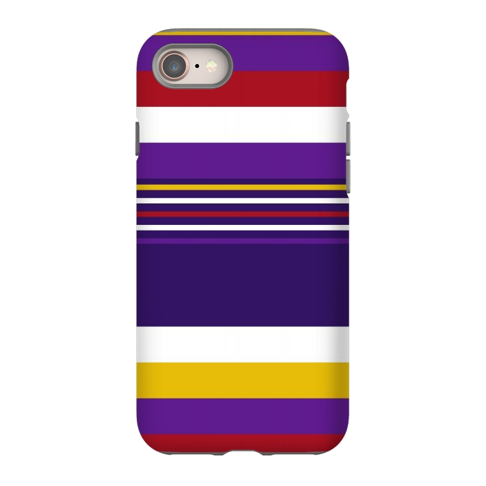 iPhone 8 StrongFit Casual Purple by TMSarts