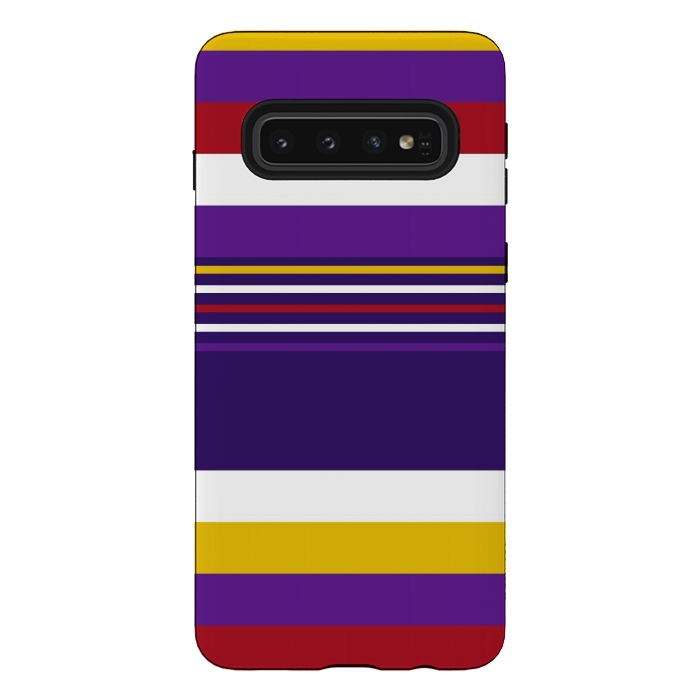 Galaxy S10 StrongFit Casual Purple by TMSarts