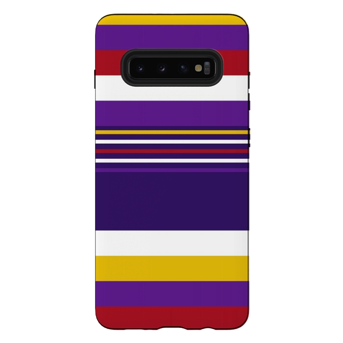 Galaxy S10 plus StrongFit Casual Purple by TMSarts
