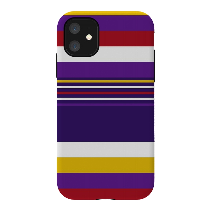 iPhone 11 StrongFit Casual Purple by TMSarts