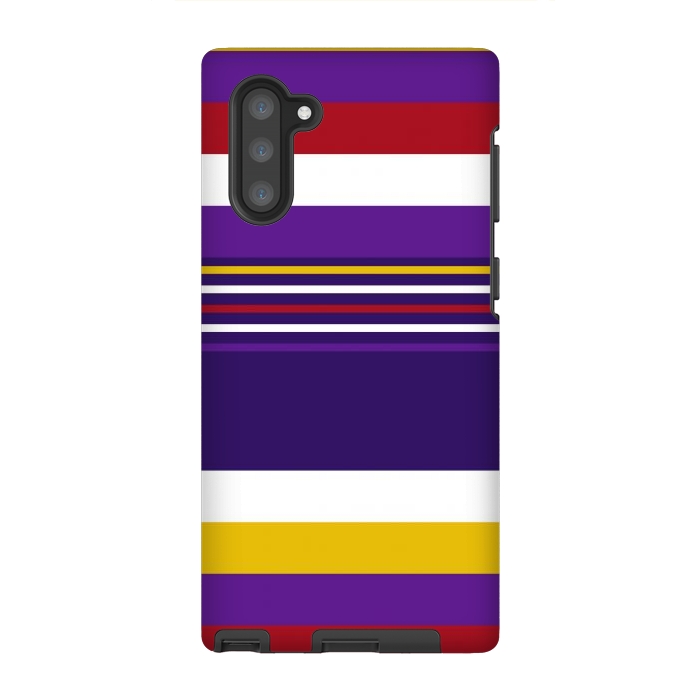 Galaxy Note 10 StrongFit Casual Purple by TMSarts