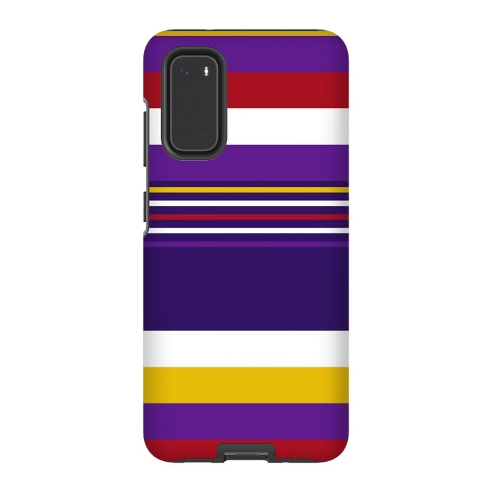 Galaxy S20 StrongFit Casual Purple by TMSarts