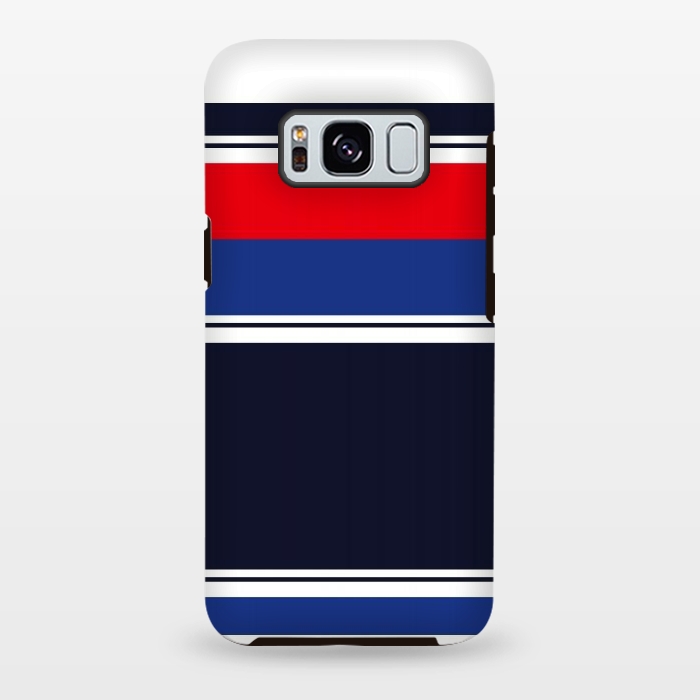 Galaxy S8 plus StrongFit Blue Casual  by TMSarts