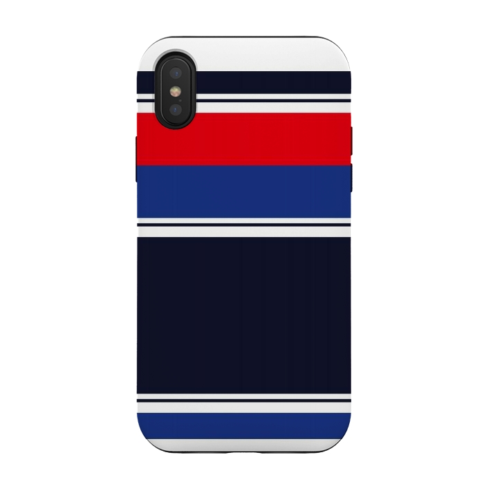 iPhone Xs / X StrongFit Blue Casual  by TMSarts