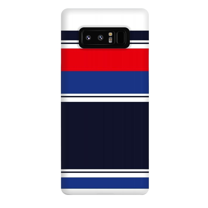 Galaxy Note 8 StrongFit Blue Casual  by TMSarts