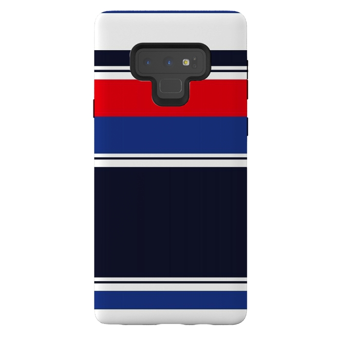 Galaxy Note 9 StrongFit Blue Casual  by TMSarts