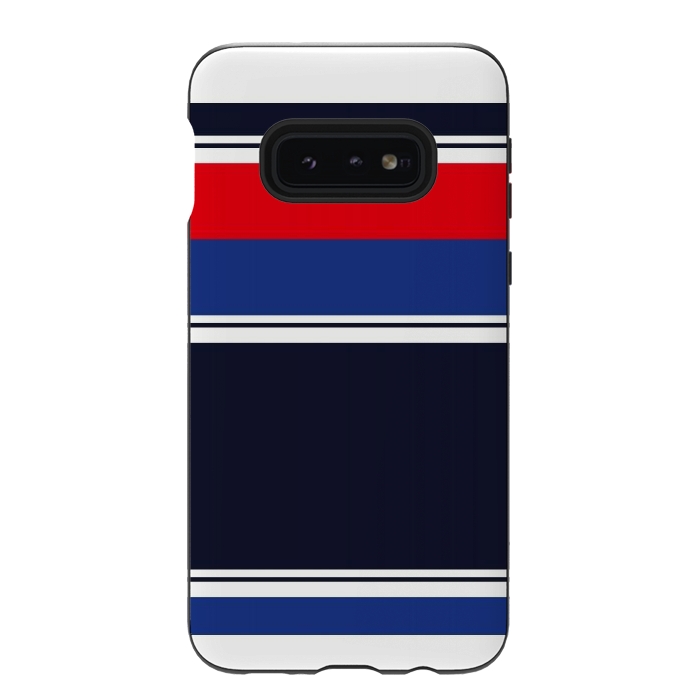 Galaxy S10e StrongFit Blue Casual  by TMSarts