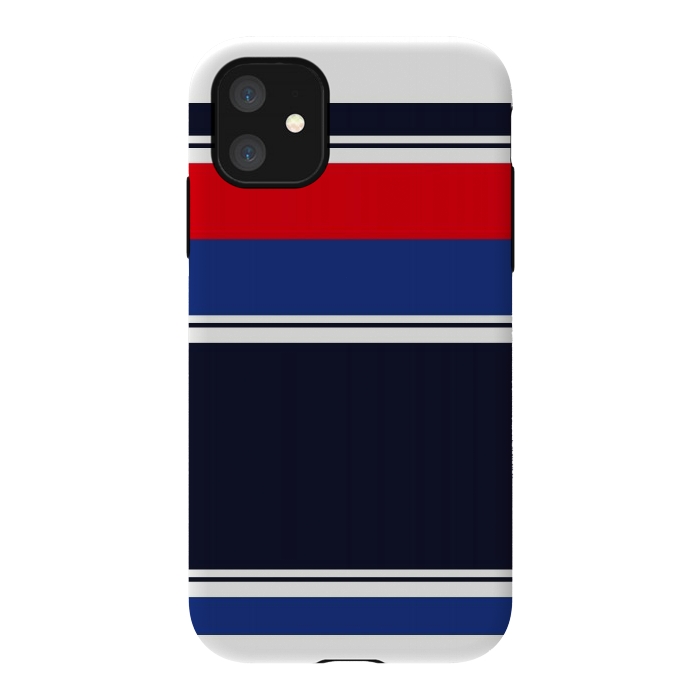 iPhone 11 StrongFit Blue Casual  by TMSarts