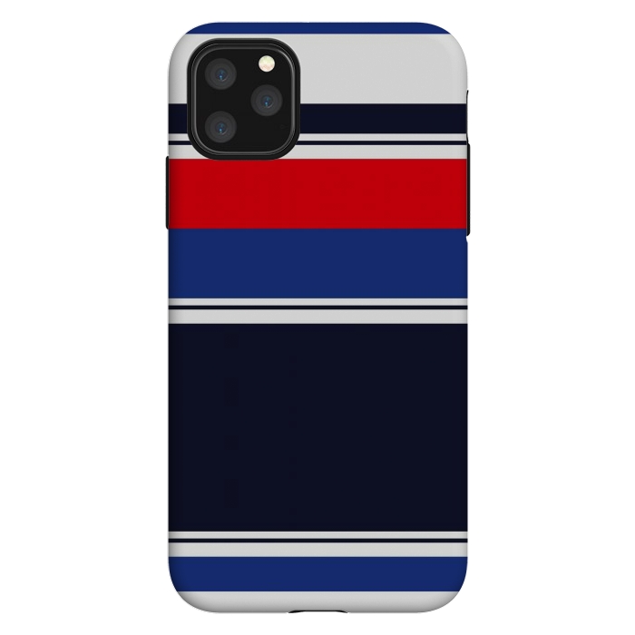 iPhone 11 Pro Max StrongFit Blue Casual  by TMSarts
