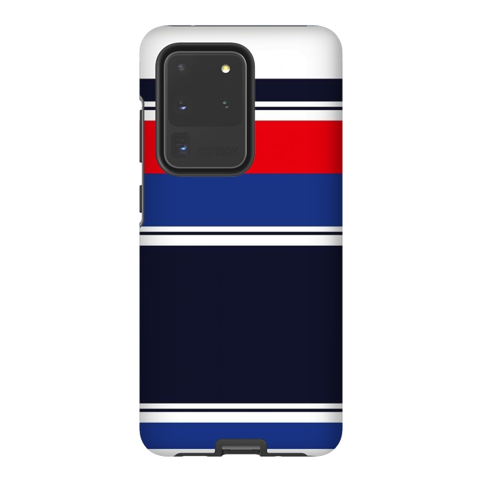 Galaxy S20 Ultra StrongFit Blue Casual  by TMSarts