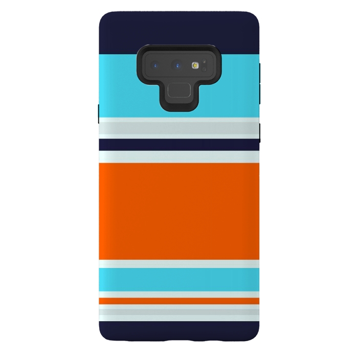 Galaxy Note 9 StrongFit Teal Strong by TMSarts